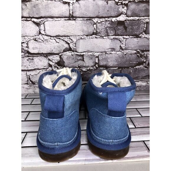UGG Neumel Royal Blue Fabric Chukka Lace Up Boots Men’s Sz 11M US/44EU 1117613 main image 15